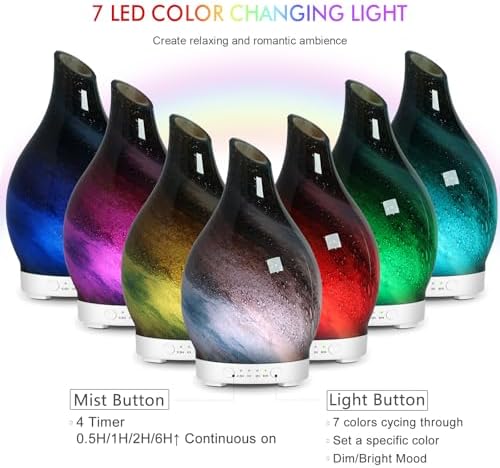 EQUSUPRO Essential Oil Diffuser for Home Fragrance & Aromatherapy 150ml