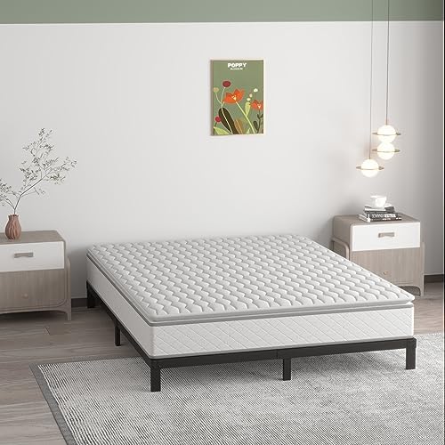 7 Inch Full Bed Frame, Low Profile Full Size Bed Frame