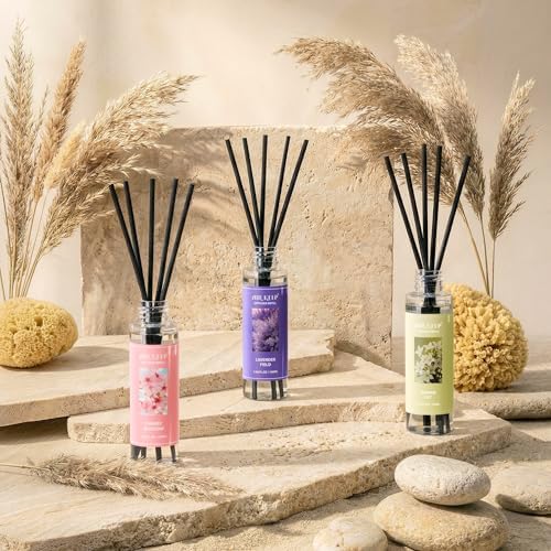 Airkeep Reed Diffuser Oil Refill/Lavender Field/3.38 oz / 1 Pack/Air Freshener & Aromatherapy Essential Oil Blend for Home Fragrance – Scented Refill Oil for Bathroom, Bedroom & Home Decor