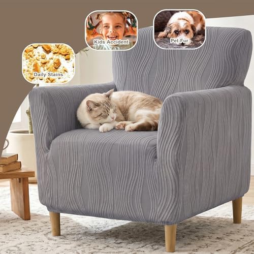 Eco-Ancheng Banquet Armchair Slipcovers Accent Chair Covers Chair Slipcover