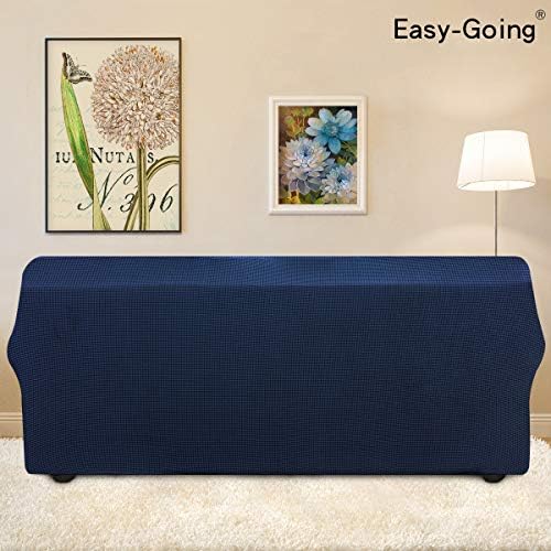 Easy-Going Stretch Oversized Sofa Couch Slipcover Washable Navy