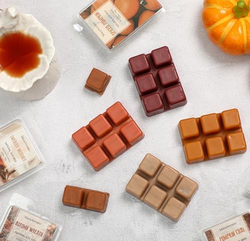 Fall Scented Wax Melts, Wax Cubes Strong Scent for Wax Warmer
