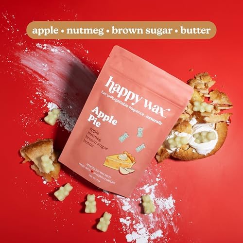 Happy Wax Fall Scented Soy Wax Melts 6oz Variety Pack - Sweet Apple Mix