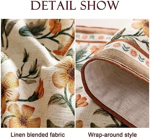 bilin gaier Designer Elegant French Vintage Table Runner,87"x12"