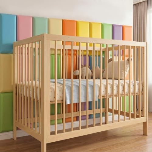 Hahafelt 24 Pack Wall Padding Headboard 15.75" x 7.87" x 1.18" Fresh Colors