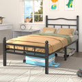 14 Inch Twin Bed Frame with Headboard and Footboard
