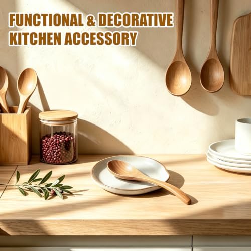 Ceramic Spoon Rest Holder for Stove Top Kitchen Counter,5" (Beige)