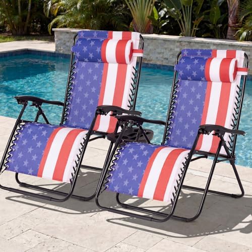 Best Choice Products Set of 2 Extra Wide Zero Gravity Chair Recliner