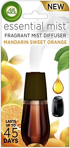 Air Wick Essential Oils Diffuser Mist Refill, Mandarin & Sweet Orange, 1ct, Air Freshener