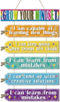 HLNIUC Growth Mindset Mental Health Wall Decor Positive Affirmation Sign