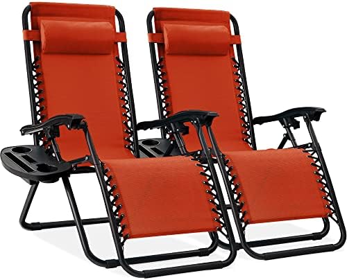Best Choice Products Zero Gravity Chair Recliner, Burnt Orange