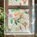 ADD.HERES Rainbow Window Privacy Film, Stained Glass Cling, 17.5" x 78.7"