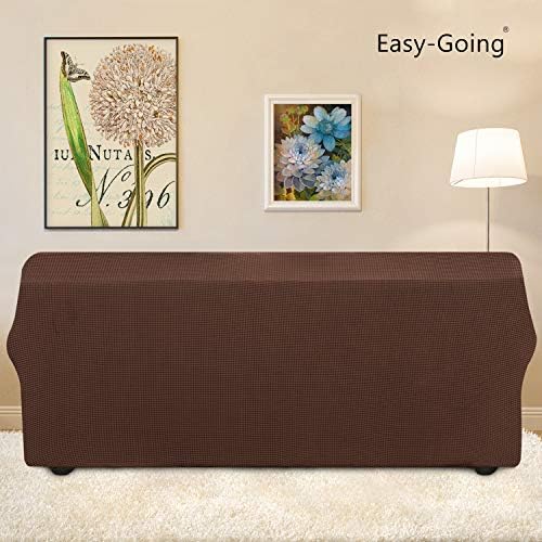 Easy-Going Stretch Couch Covers for Sofa Washable Large Coffee