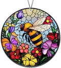 Bumble Bee Gifts for Women, Bee Window Hanging Ornament with Story Card
