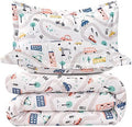 JSD Car Vehicle Kids Comforter Set Twin Size