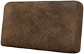 Loveseat Cushion Cover Leather-Look 1PC Stretch Love Seat Slipcover for Living Room Individual Couch Seat Protector, Pet-Friendly, Non-Slip, Easy Fit - Brown