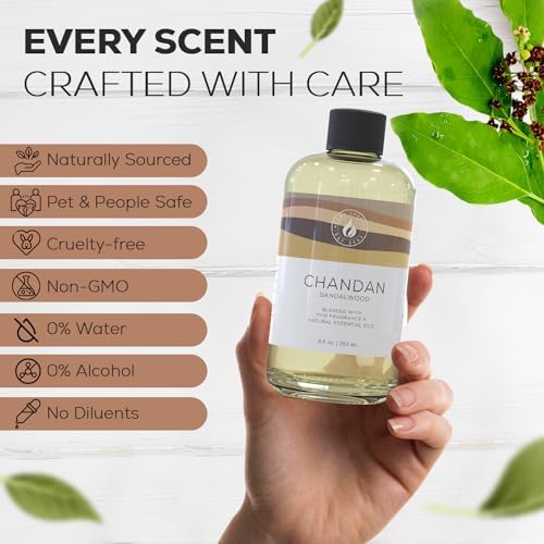 Aroma Country Chandan Luxury Diffuser Oil Refill (8.5 Fl Oz)