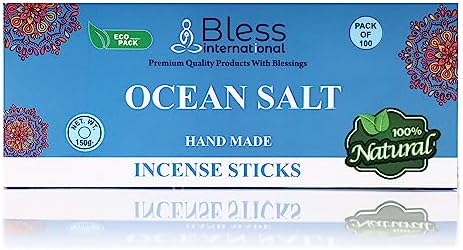 Bless-Organic-Ocean-Salt 100%-Natural-Handmade-Incense-Sticks