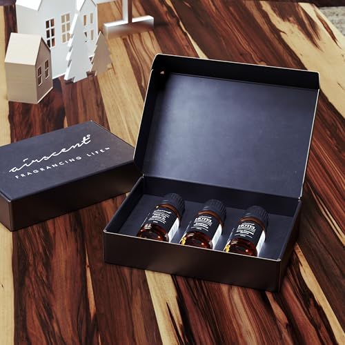 AirScent Christmas Tree Diffuser Oil 3 Pack Gift Set - 10 mL, 0.34 fl oz