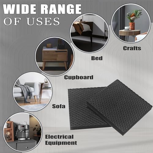 Non Slip Furniture Pads for Hardwood Floors Yelanon 16 Pcs 2.5"