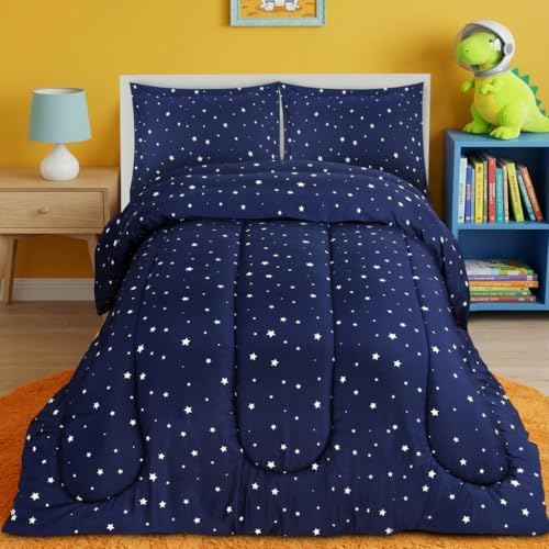 Utopia Bedding 3 Pc Kids Twin Comforter Set, Star