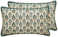 patdrea French Vintage Lumbar Throw Pillow Cover,12"x20",Set of 2