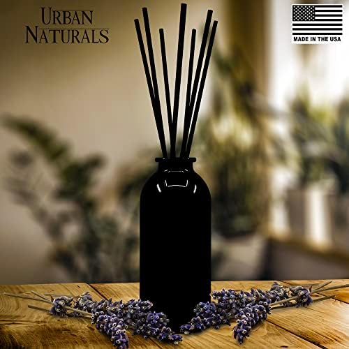 Urban Naturals Reed Diffuser Set, Lavender Fields - Bathroom Shelf Décor