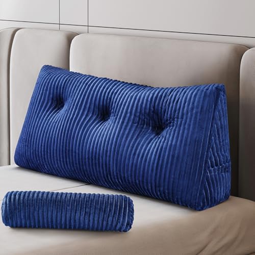 Z-hom Headboard Pillow, Wedge Backrest Cushion, Twin Size,ONE Roll Pillow