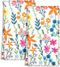 Miss Adola Cute Kitchen Towels Set of 2, 18 x 26 Inch, Little Flower