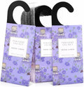 Large 12 Packs Fresh Linen Hanging Scented Sachets Long-Lasting Closet Deodorizer Air Freshener Fabric Refresher Odor Eliminator for Drawer Home Fragrance Gift Set