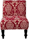 Eco-Ancheng Armless Accent Chair Cover Slipcover Stretch Spandex Slipper Chair Cover Removable Washable for Armless Chair Slipcover Furniture Protector Covers for Living Dining Room Hotel