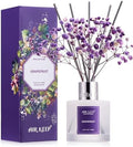 Airkeep Reed Diffuser Set,3.38 fl oz (100 ml) - Grapefruit Lemon Oil Diffusers with 8 Reed Sticks,Home Fragrance Reed Diffuser for Bathroom Shelf Decor