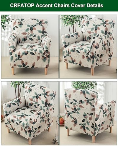 CRFATOP Accent Chair Cover, Stretch Armchair Slipcover for Living Room,49