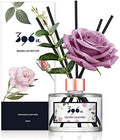 396 st. Rose Flower Reed Diffuser, Vanilla Lavender, 200ml(6.7oz) / Reed Diffuser Sets, Home Fragrance, Scented Oils, Home & Bathroom Décor