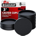 Non Slip Furniture Pads- 8PCS 3" Round Anti Skid Grippers Floor Protectors