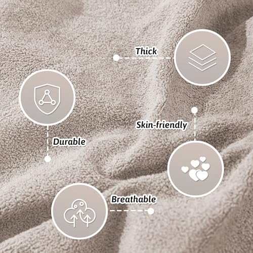 MEETSKY Couch Cover for 3 Cushion Sofa, Cat Scratch Proof Couch Protector Washable Sofa Covers Sectional Couch Covers for Dogs Soft L Shape Sofa Slipcover for Pets Kids, 91" x134”, Oat