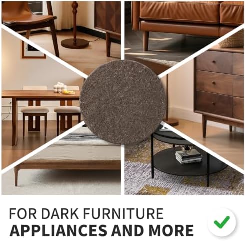Felt Furniture Pads for Hardwood Floors Felt Pads for Chair Legs Yelanon