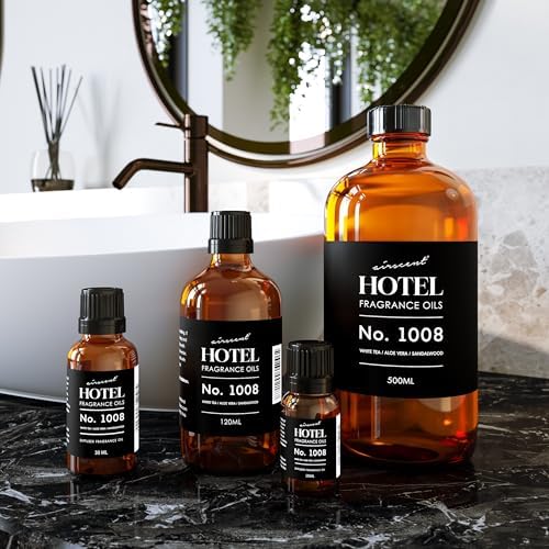 AirScent Hotel Diffuser Oil No. 1008 - White Tea Aloe Sandalwood - 120 mL
