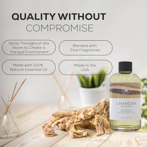 Aroma Country Chandan Luxury Diffuser Oil Refill (8.5 Fl Oz)