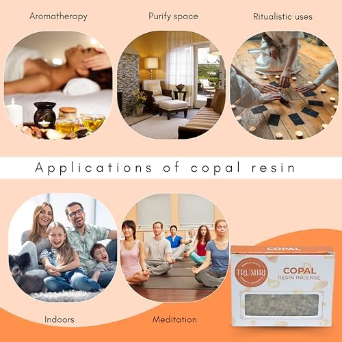 Copal Resin Incense - Natural Tree Gum Sap - 30g Pack