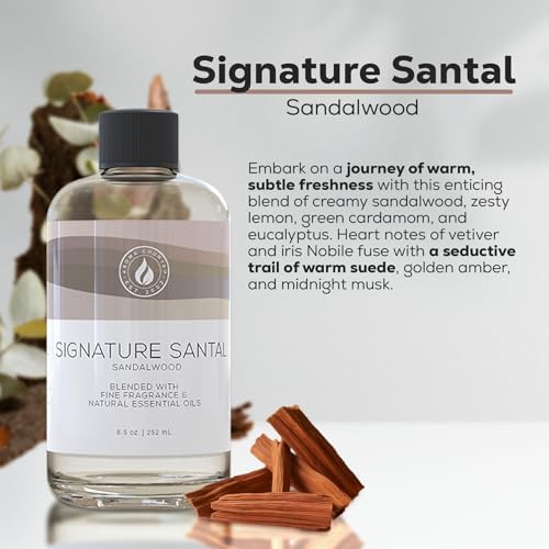 Aroma Country Signature Santal Luxury Diffuser Oil Refill (8.5 Fl Oz)