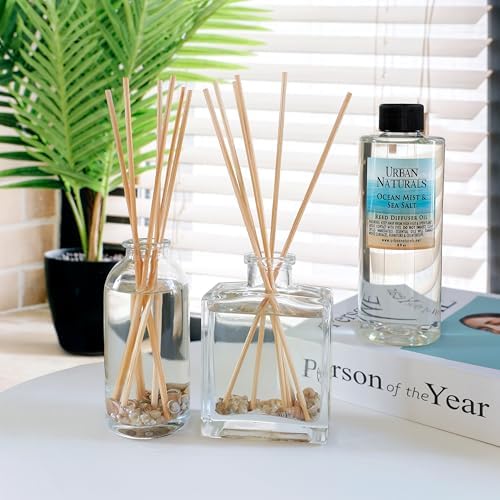 Urban Naturals Reed Diffuser Set, Lavender Vanilla - Bathroom Shelf Décor