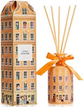 COCORRÍNA Reed Diffuser - Citrus Sunshine 6.76 fl oz Reed Diffuser with 8 Sticks Home Fragrance Bathroom Shelf Decor (Festive House Collection)