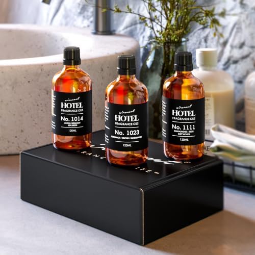 AirScent Hotel Diffuser Oil Gift Set - Buyers’ Best Picks 3 Pack - 120 mL
