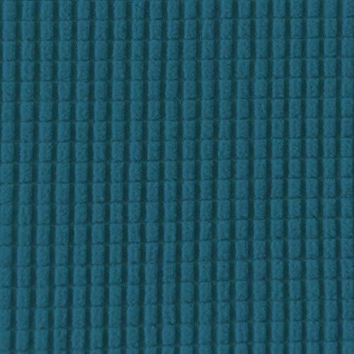 Easy-Going Stretch Loveseat Couch Covers Washable Peacock Blue