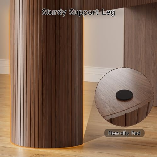 ONBRILL 55 Inch Console Table with 2 Drawers, Entryway Tables with Storage