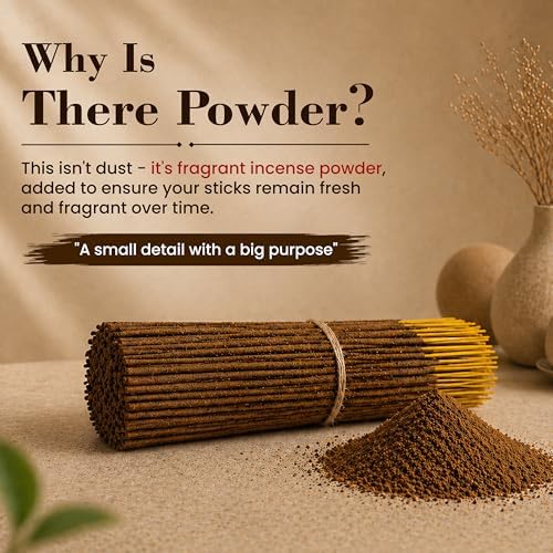California White Sage Incense Sticks for Cleansing, 100 Sticks, Organic Insence Non Toxic, No Charcoal Clean Burning, Handmade from Upcycled Flowers, Positive Vibes Inscent Calming Aroma
