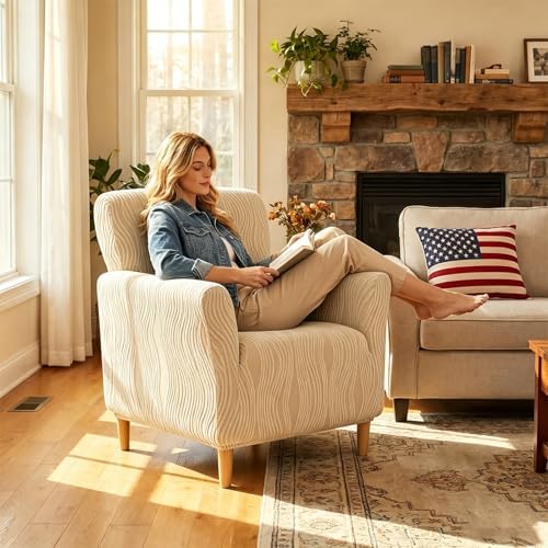 Eco-Ancheng Banquet Armchair Slipcovers Accent Chair Covers Chair Slipcover