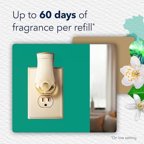 Glade PlugIns Air Freshener Refills, Dewdrop Petals, 5 Count