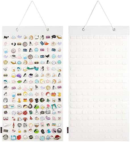 PACMAXI Hanging Brooch Pin Organizer, Display Pins Storage Case